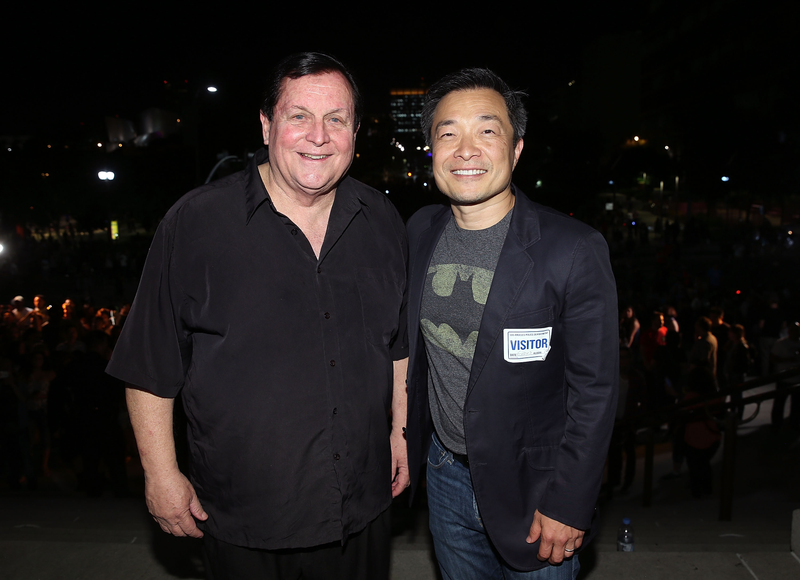 Ward with DC’s Jim Lee.